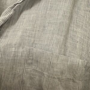 Hartford light stripped linen shirt
